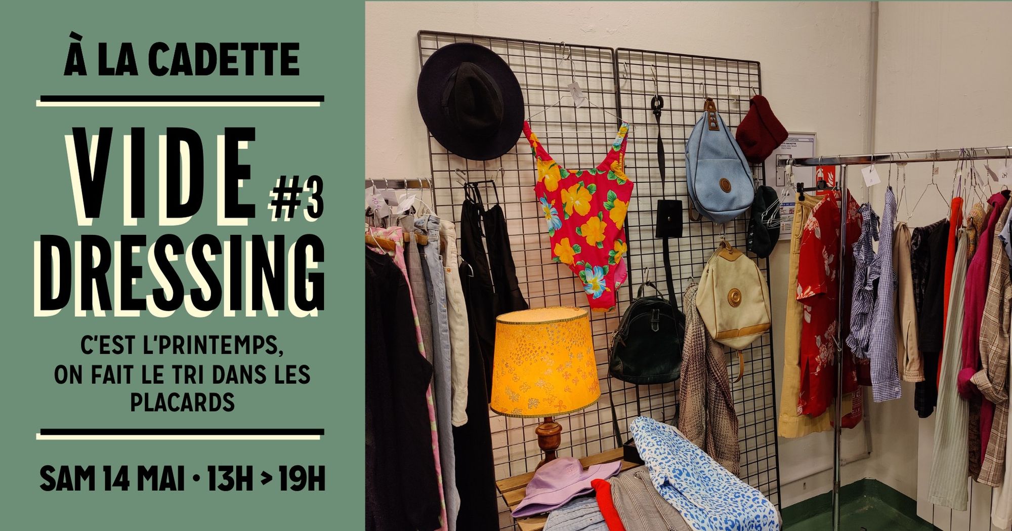 Vide dressing de la Petite Rockette