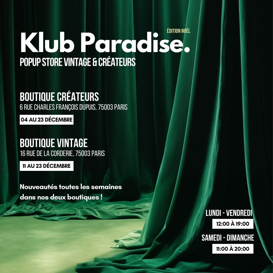 pop up klub paradise