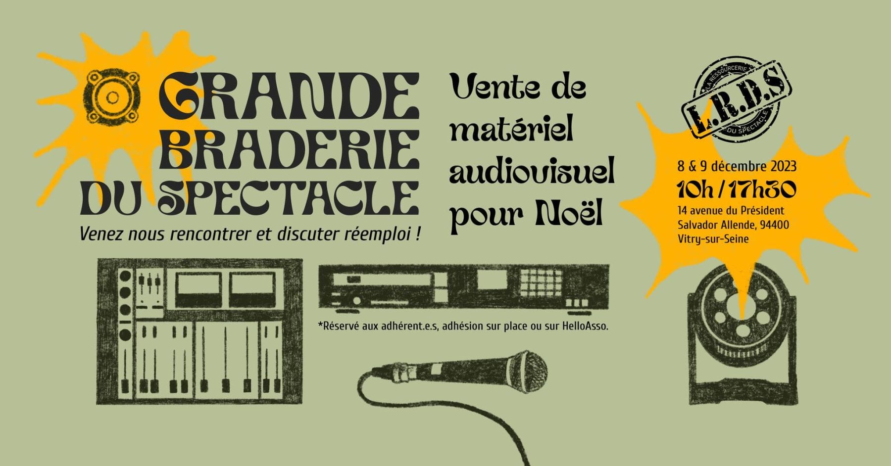 braderie de matériel hi-fi