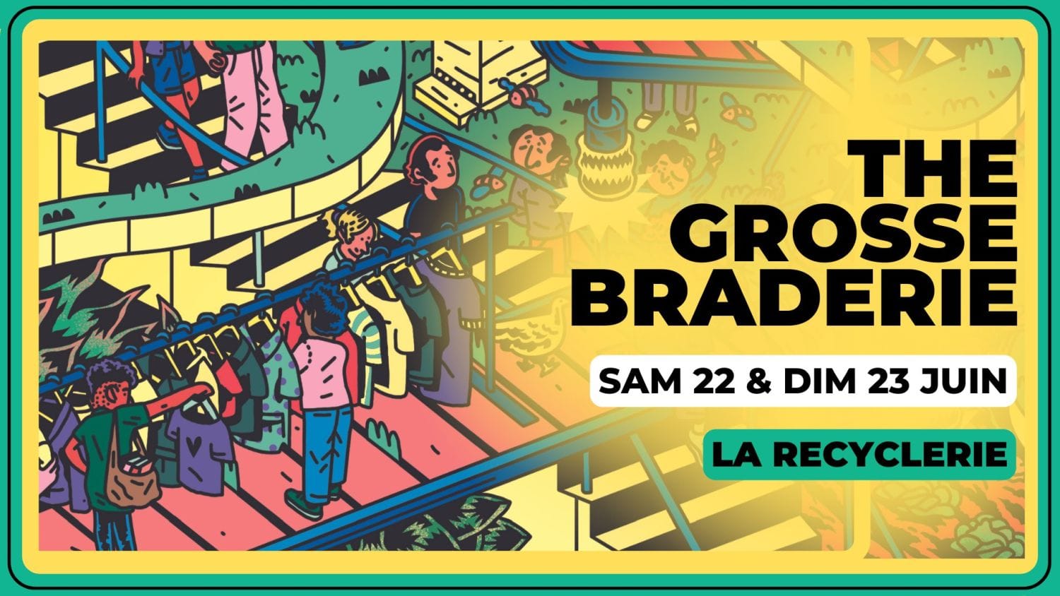 the grosse braderie REcyclerie