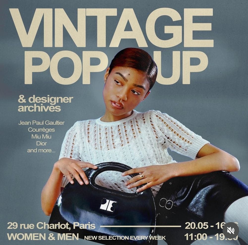 pop up mode vintage designer