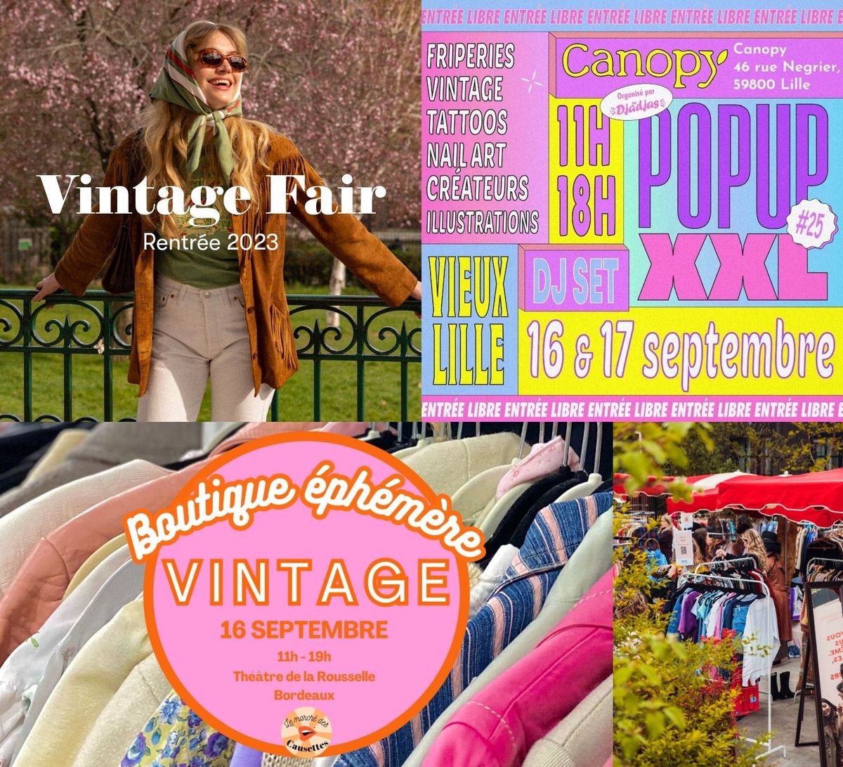 L'agenda vintage et seconde main (11/09/2023)