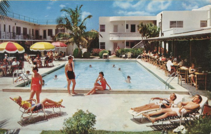 hotel américain avec piscine aux USA